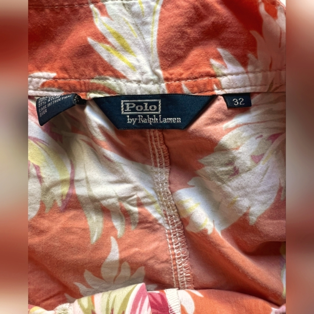Polo Ralph Lauren Hawaii Vintage Board Shorts Size-32 - Picture 4 of 5